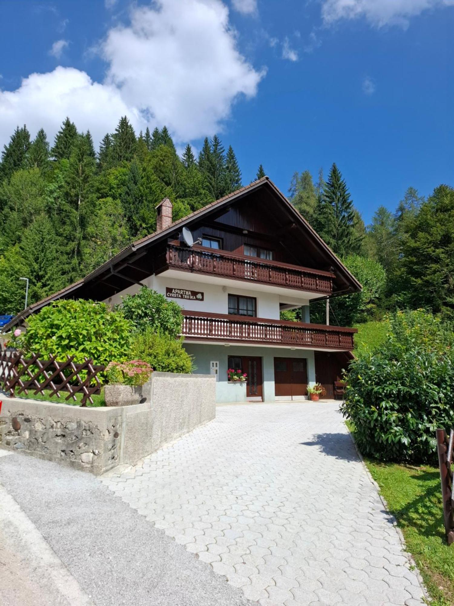 Apartma Cvrsta Trojka Jesenice Luaran gambar